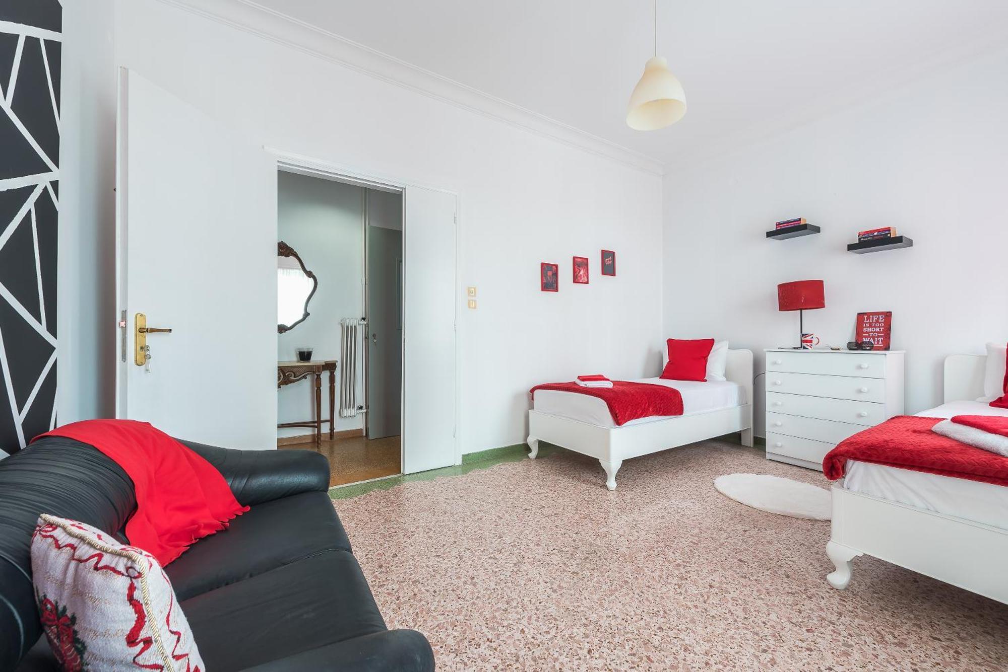 Private Rooms Athens - Shared Bathroom Rom bilde